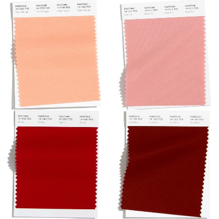 Pantone 20-21 - pink to red